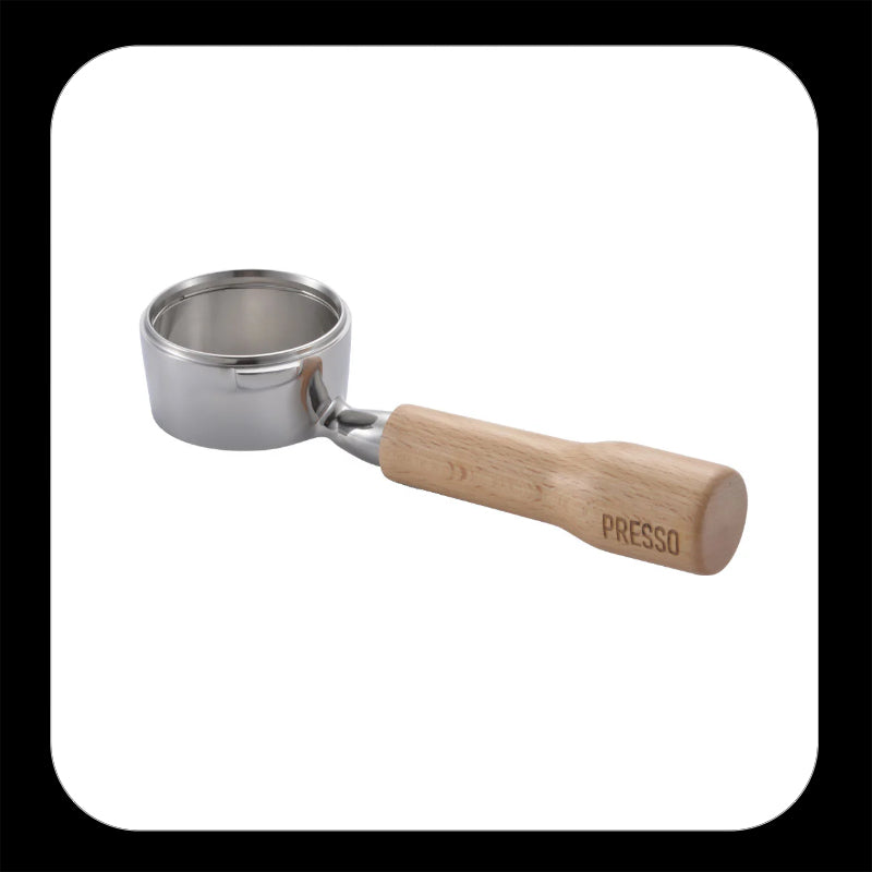 Naked Portafilter wood - Heavenly Coffees