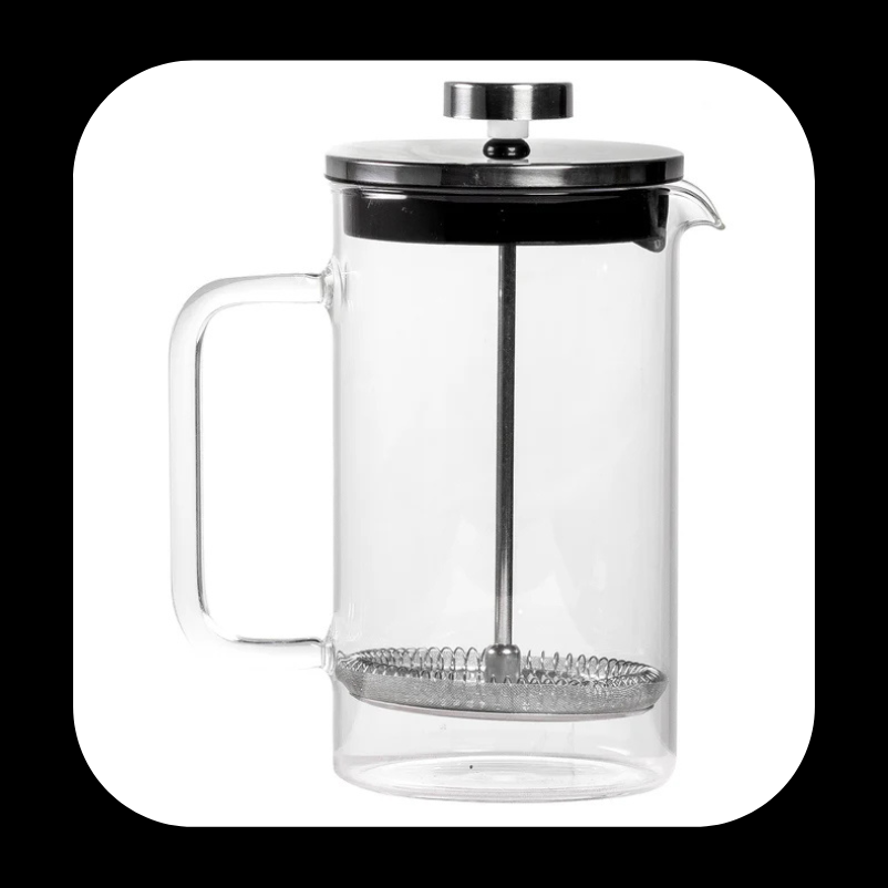 Plunger - Glass 600ml - Heavenly Coffees