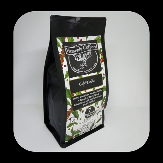 Café Doble Medium Dark Roasted Coffee - Heavenly Coffees
