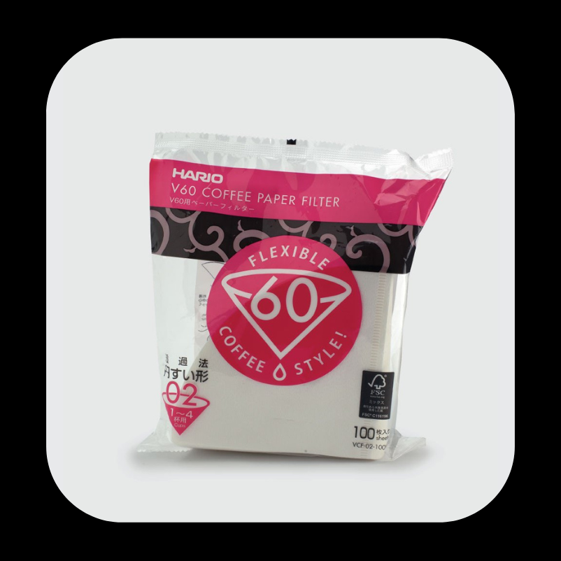 Hario V60 paper filters - Heavenly Coffees