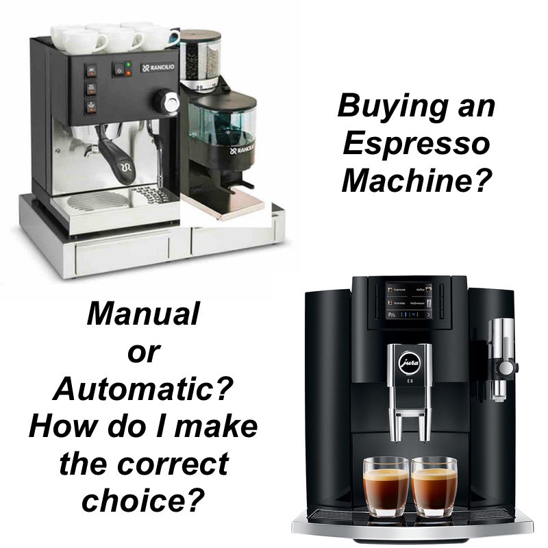 Coffee Machine - Manual or Automatic - How do I choose?