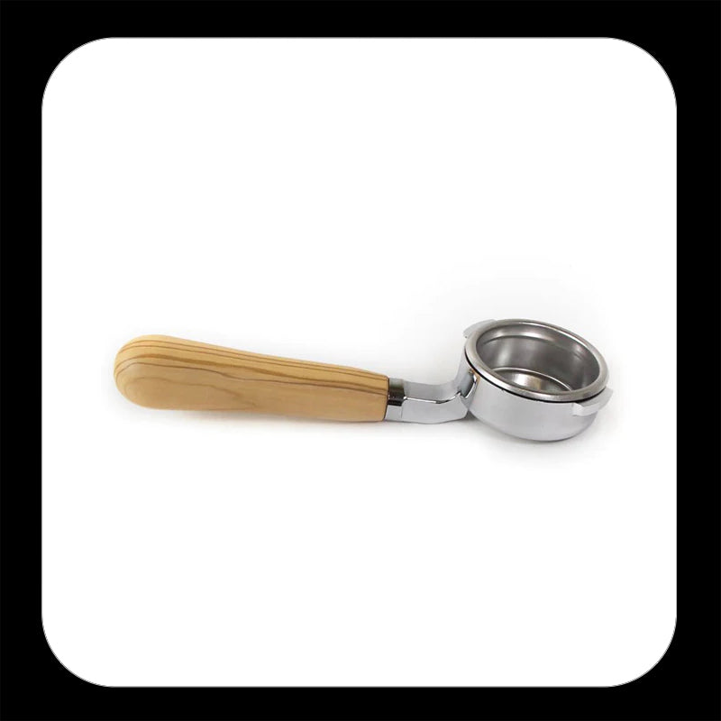 Naked Portafilter wood - Heavenly Coffees