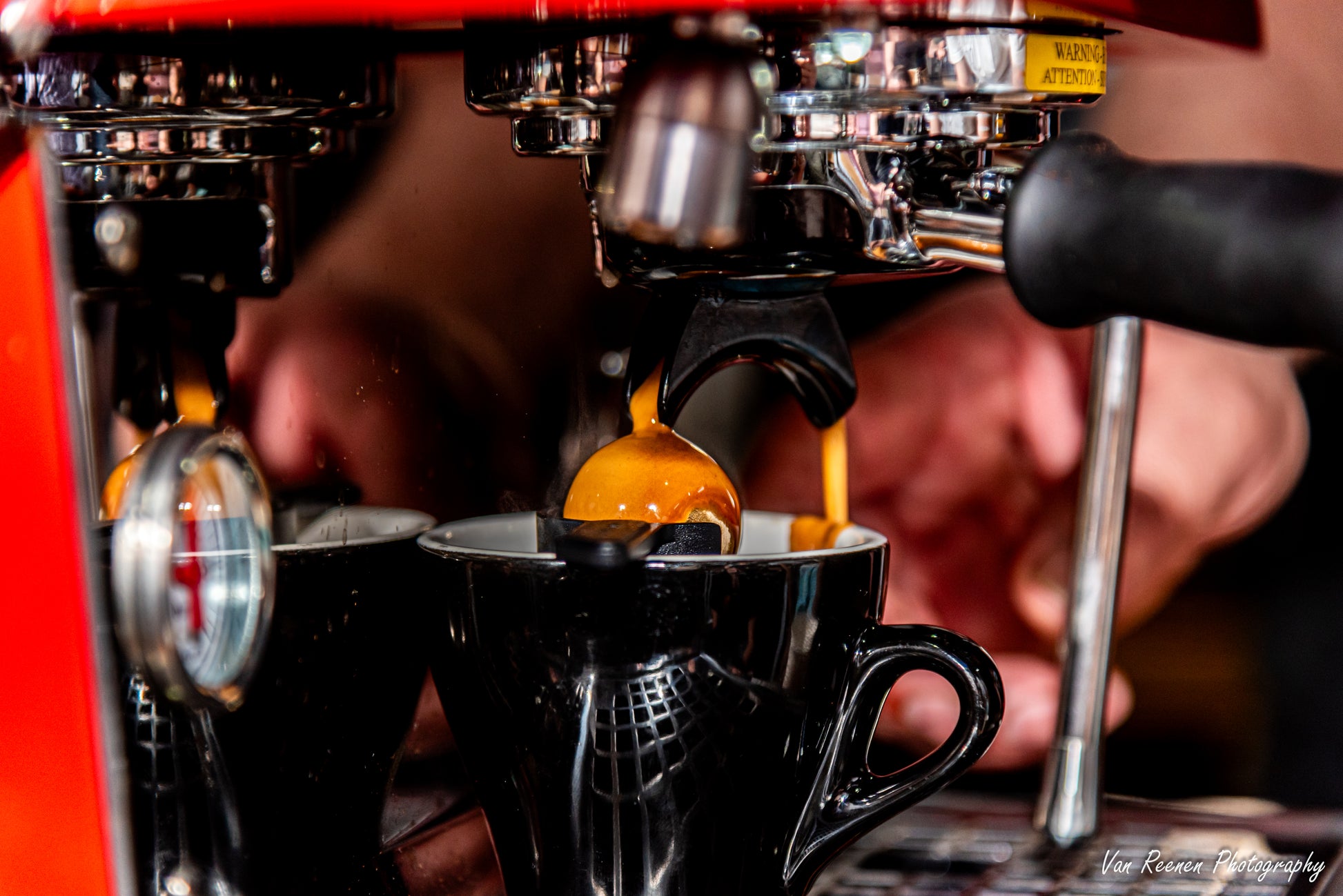 The Coffee Experience - espresso preparation - Heavenly Coffees
