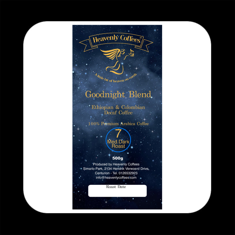 Goodnight Blend Decaf Coffee - Heavenly Coffees