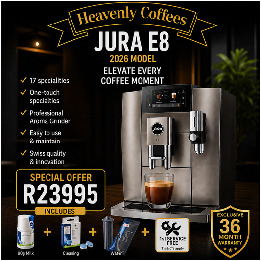 Jura E8 - Heavenly Coffees