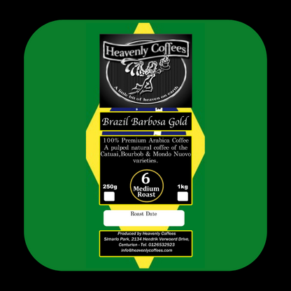 Brazilian Gold Medium Roast - Heavenly Coffees