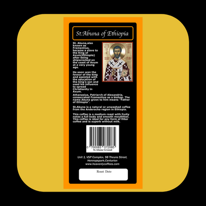 St.Abuna of Ethiopia Medium Roast - Heavenly Coffees