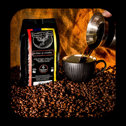 St. Peter of Colombia Medium Roast 250g/1kg - Heavenly Coffees
