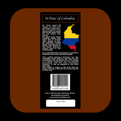 St. Peter of Colombia Dark Roast Coffee - Heavenly Coffees